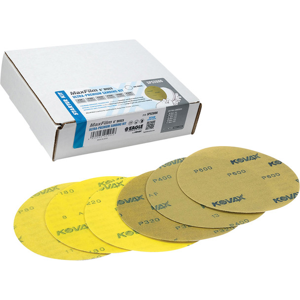 6" Super Tack Maxfilm No Holes Discs Kit SP52086