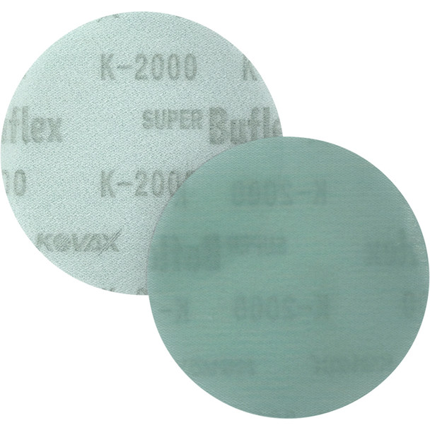 3” DRY Super Buflex Discs - Grn-K-2000 730-1513