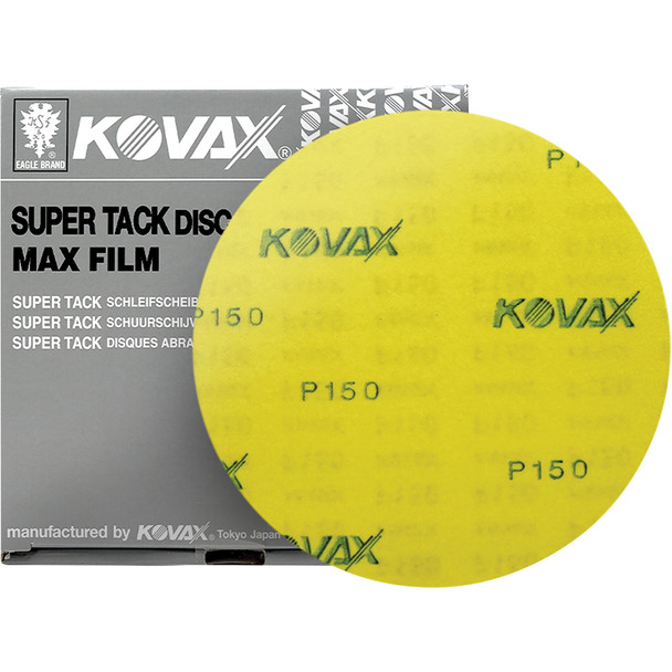 6” MaxFilm S-Tack (Hook & Loop) Discs NH-P150 520-0150