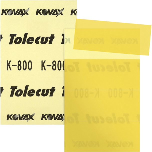 Tolecut 4 Cut Sheets - Yellow-K-800 191-1547