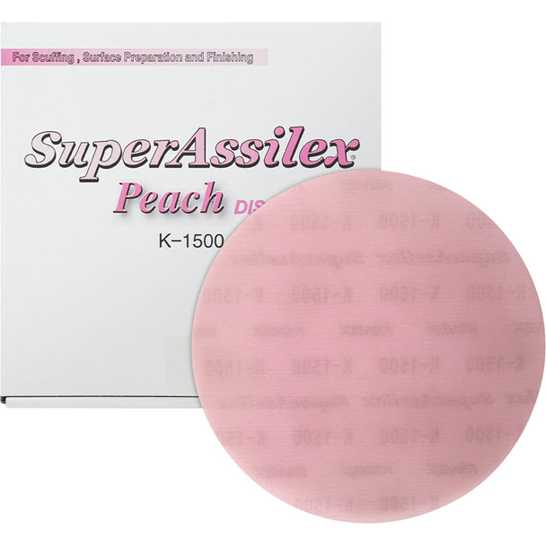 6” Super Assilex Discs - Peach NH-K-1500 193-1507