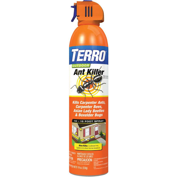 Terro 19 Oz. Aerosol Spray Outdoor Ant & Roach Killer T1700-6