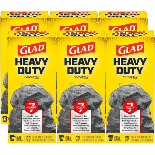 Glad ForceFlexPlus Trash Bag 70359CT