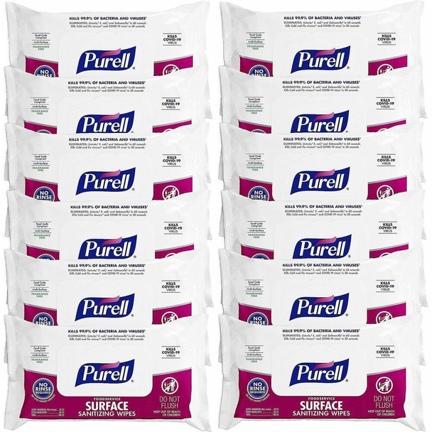 PURELL&reg;  Sanitizing Wipe 937112CT
