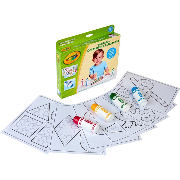 Crayola Washable Dot Marker Activity Set - Multi - 1 Kit