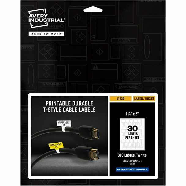 Avery&reg;  Wire & Cable Label 61539