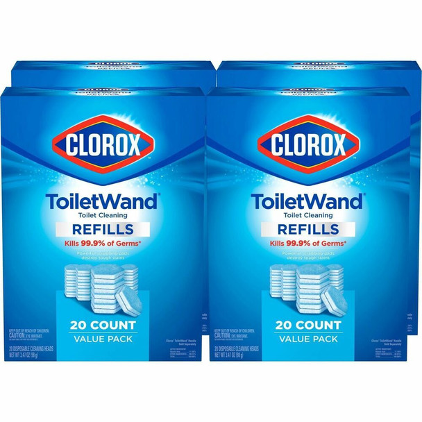 Clorox ToiletWand Toilet Wand Refill Head 31049CT
