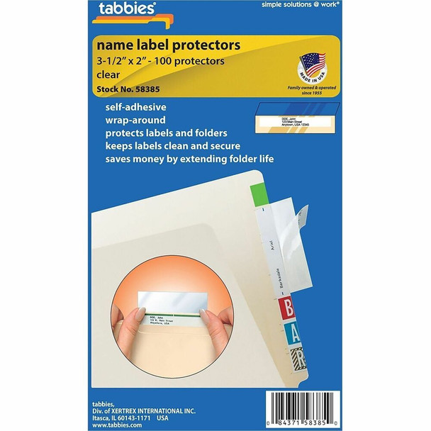 Tabbies  Lable Protector 58385BX
