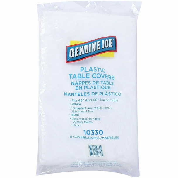 Genuine Joe  Round Table Cover 10330CT