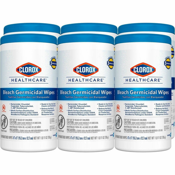 Clorox Healthcare Healthcare Germicidal Wipe 30577CT