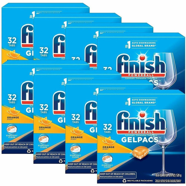 Finish All in 1 Gelpacs Dishwashing Detergent 81053CT