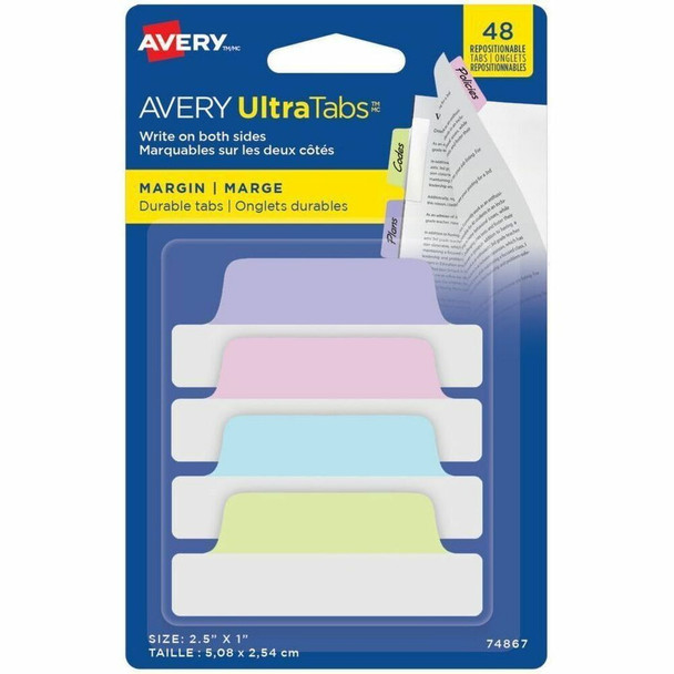 Avery Ultra Tabs File Tab 74867