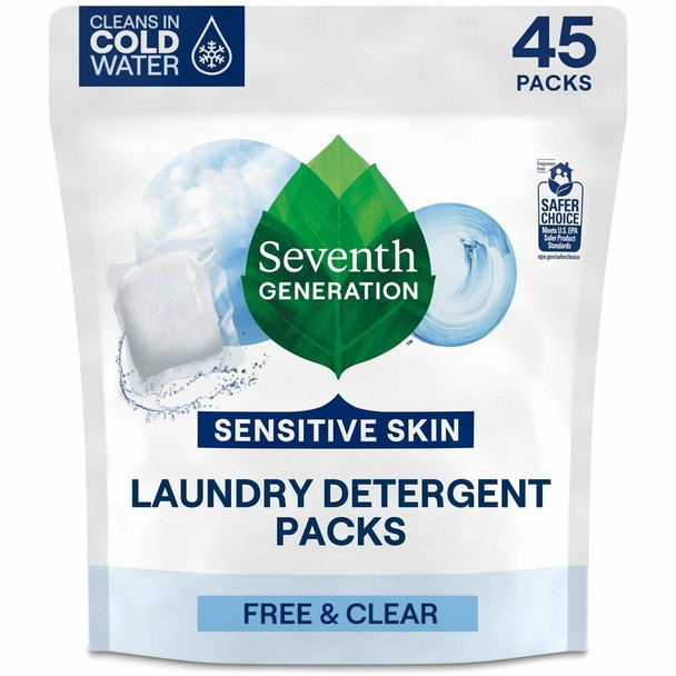 Seventh Generation Free & Clear Laundry Detergent 22977CT