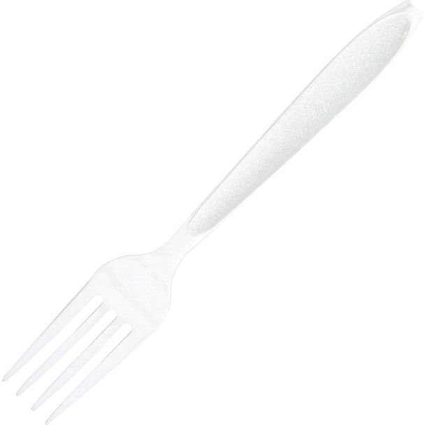 Solo Fork - Fork - Food - Disposable - White - 1000 / Carton
