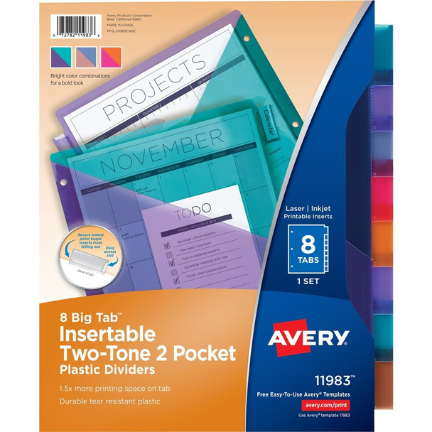 Avery&reg; Big Tab Tab Divider 11983
