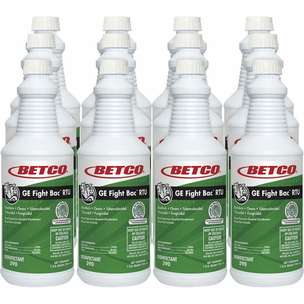 Betco GE Fight Bac Disinfectant 3901200CT