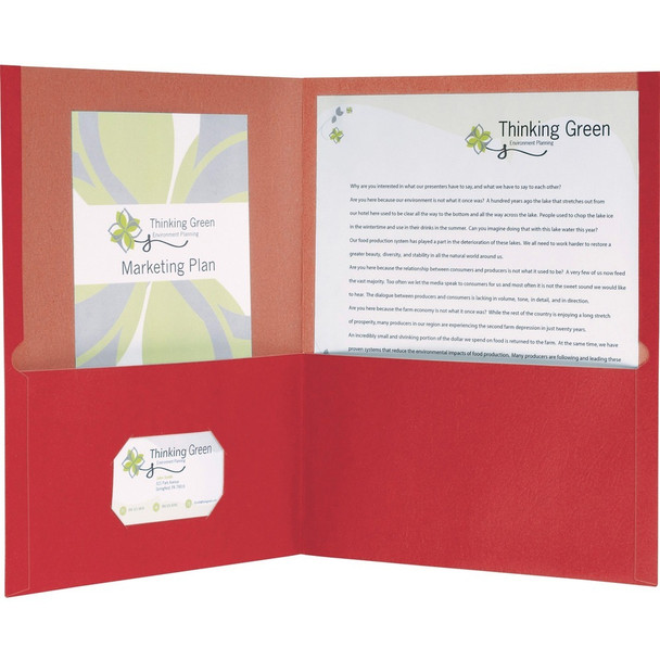 Oxford EarthWise Pocket Folder 78511