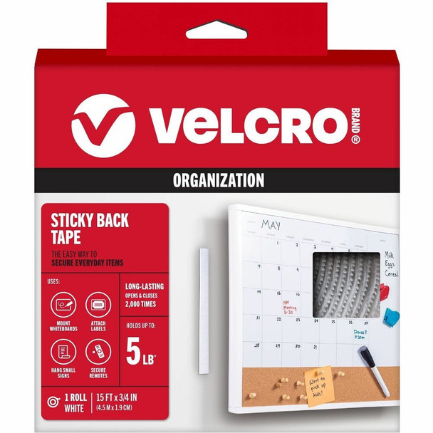 VELCRO&reg; Sticky Back Hook & Loop Fastener 90082