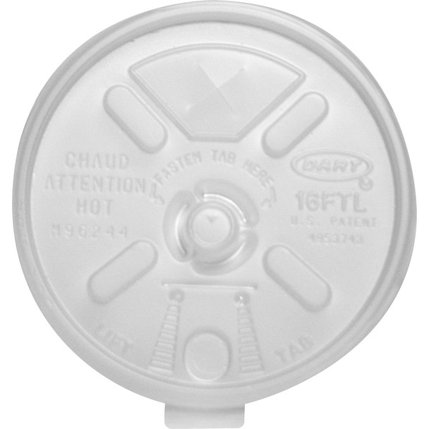 Dart  Cup Lid 16FTLS