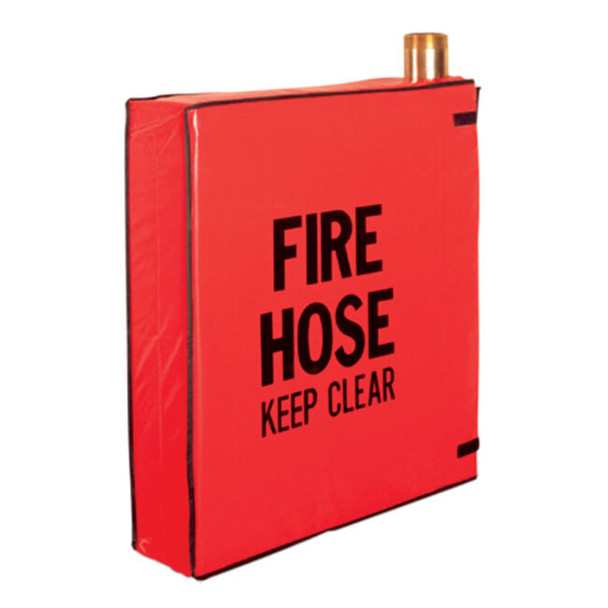 Pin Rack Cover, 21"L x 24"H x 5"W, Red, 1/Each