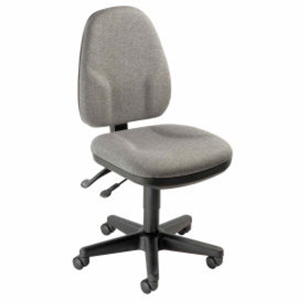 Interion Task Chair With Mid Back Fabric Gray Interion Task Chair With Mid Back Fabric Gray