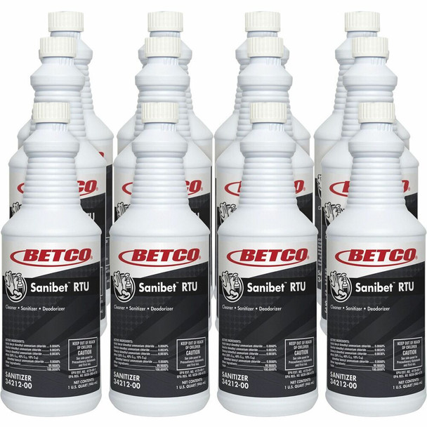 Betco Sanibet Surface Sanitizer 3421200CT