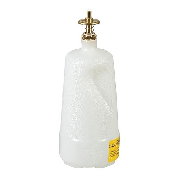 Justrite Solvent Dispensing Bottle,4" dia. 14012
