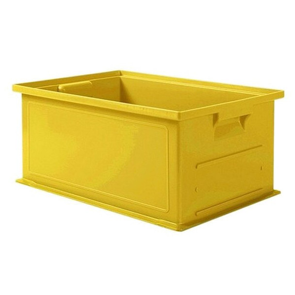 Ssi Schaefer StraightWallTote,19inL,13inW,Yellow 1462.191308YL1 Ssi Schaefer StraightWallTote,19inL,13inW,Yellow 1462.191308YL1