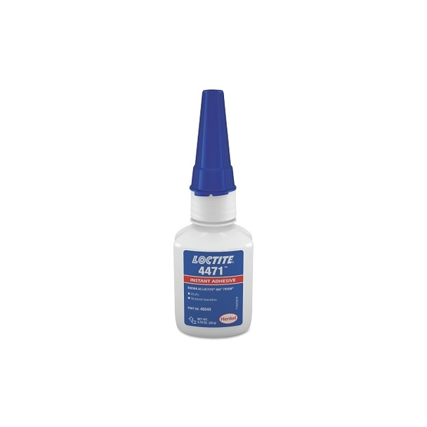 460 Prism Instant Adhesive, Low Odor/Low Bloom, 20 g, Bottle, Clear