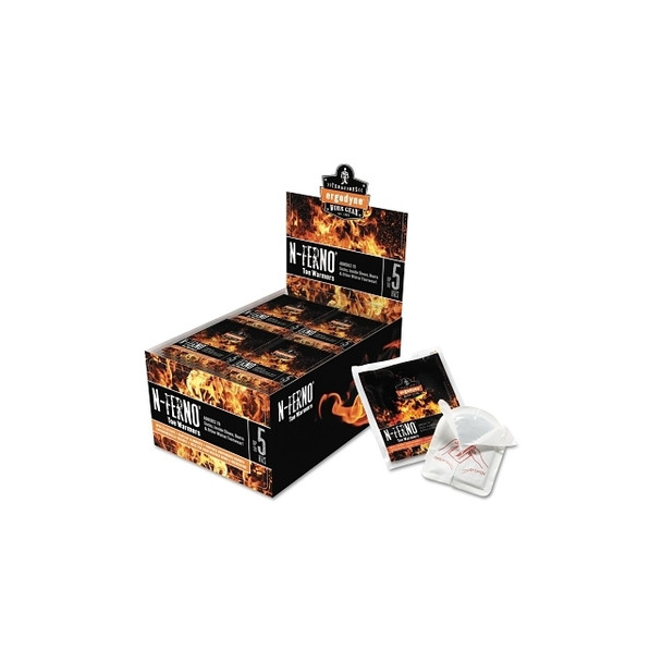N-Ferno Warming Packs, Foot, 5 in x 2 in, Non-Woven Fabric Polyethylene Pack of 40