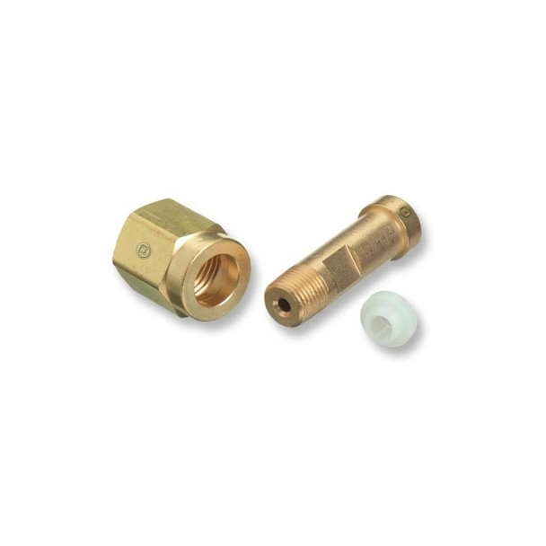 Regulator Inlet Nut, Hydrogen, Natural Gas, Stainless Steel, CGA-350