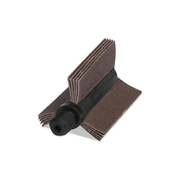 Aluminum Oxide B-8 Series Bore Polishers, 60 Grit, 10,000 rpm