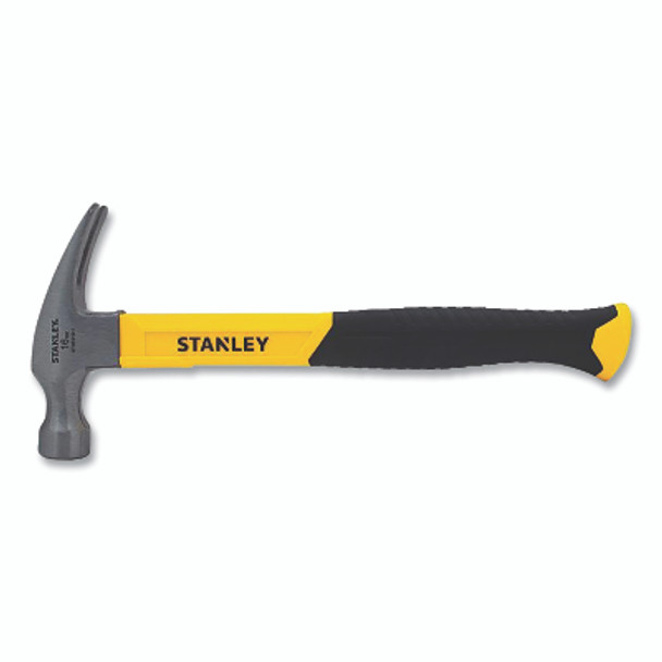Claw Fiberglass Hammer, Steel, 13 in, 16 oz Head Claw Fiberglass Hammer, Steel, 13 in, 16 oz Head