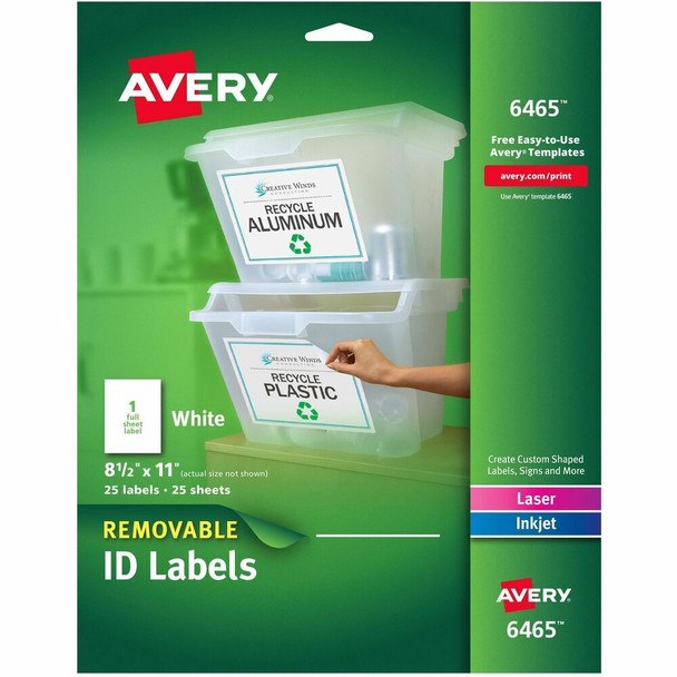 Avery&reg;  ID Label 6465
