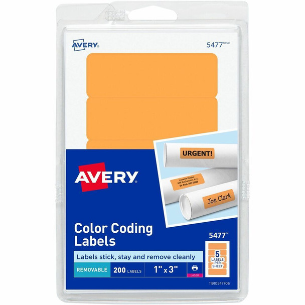 Avery&reg;  Color Coded Label 05477