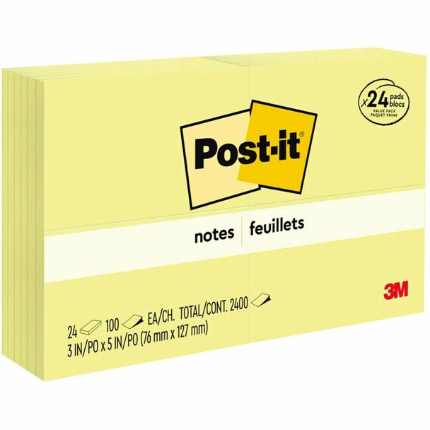 Post-it&reg;  Adhesive Note 65524VAD