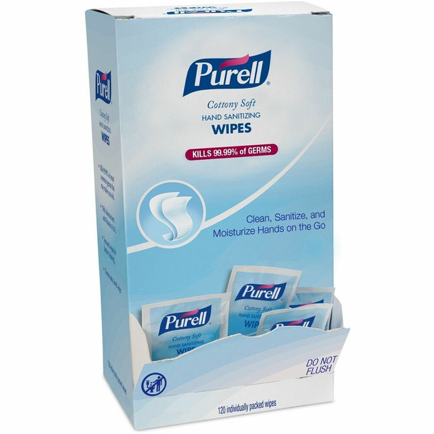 PURELL&reg; Cottony Soft Sanitizing Wipe 902712