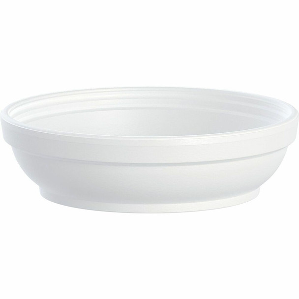 Dart J Cup 5 oz Insulated Foam Bowls - White - Foam Body - 50/Pack - 20 / Carton