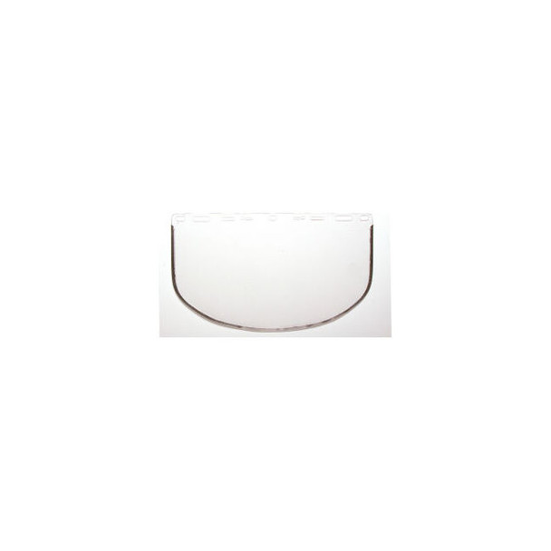 Clear-Aluminum Bound Pc Face Shield Only
