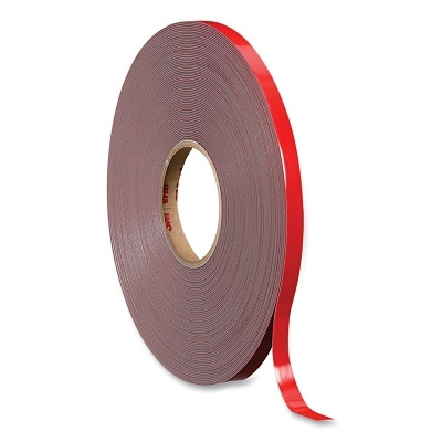 VHB™ Tape, 4646, 1 in W, 36 yd L, 25 mil thick, Dark Gray