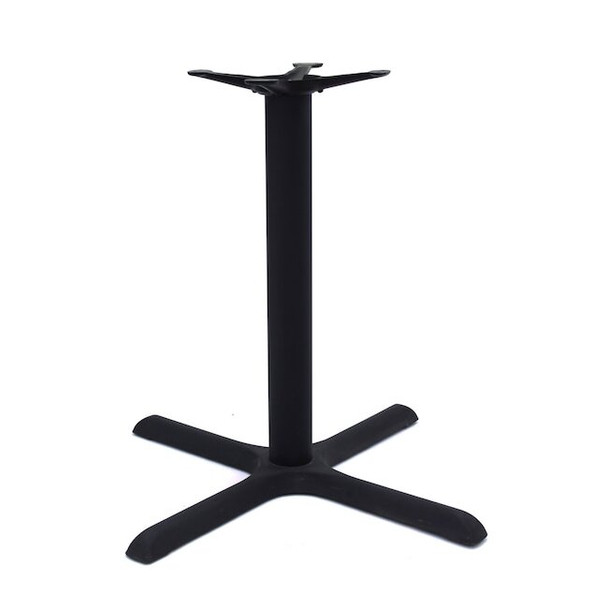 Regency Cain X-Base for 48 in. Table Tops- Black MTBX36