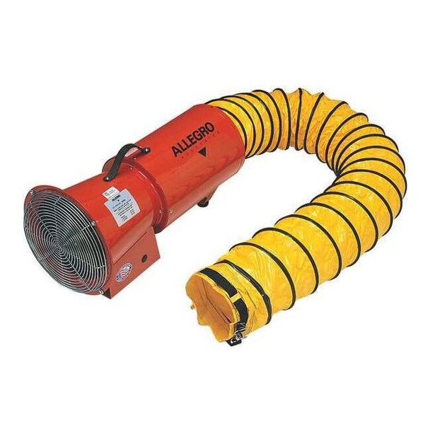 Allegro Industries Conf. Sp Fan, Axial, 15 ft. Duct 9514