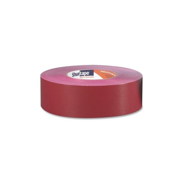 Premium Grade Stucco Duct Tape, 1.88 in W, 2.1 in L, 9 mil, Red