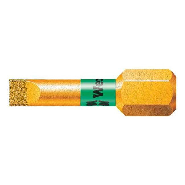 Wera Torsion Bit, Metric, 1/4", Hex, 0.8mm, 1" 05056172001