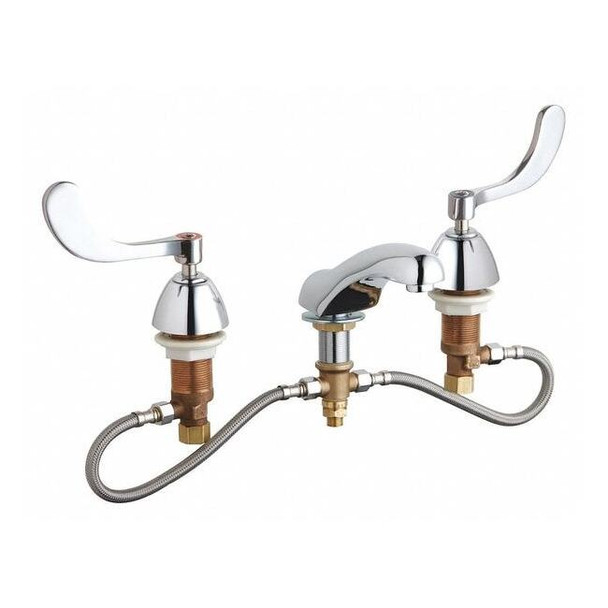 Manual Concealed Hot And Cold Water Sink Faucet, 6" - 26" Mount, Chrome plated