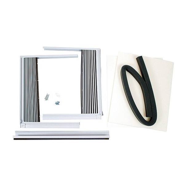 Friedrich WindowMountKit,2inH,21inW,Metal/Plastic KWIKQA