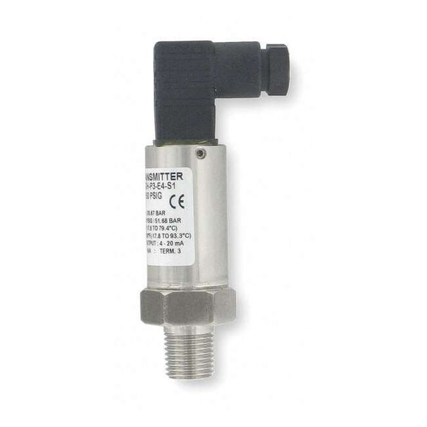 Dwyer Instruments Pressure Transducer,0 to 300 PSI,+/-1Pct 628-13-GH-P1-E4-S1