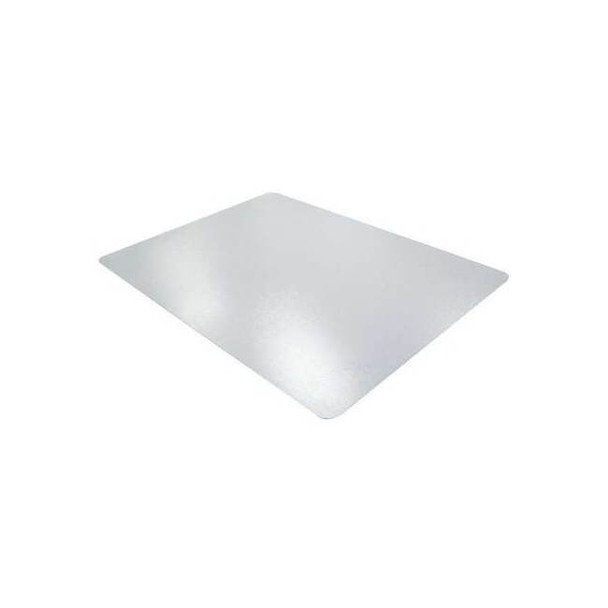 Floortex Chair Mat 60"x79", Rectangular Shape, Clear, for Carpet FR1115020023ER