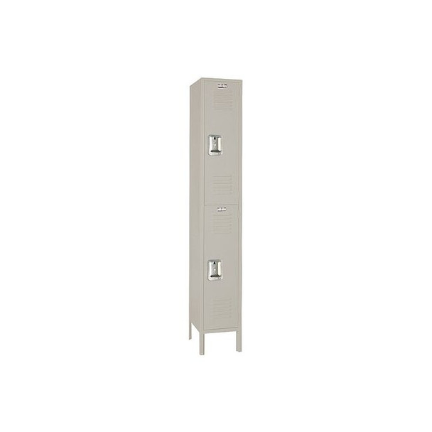 Lyon Wardrobe Locker, 12 in W, 15 in D, 78 in H, (1) Wide, (2) Tier 7GC5212ISU