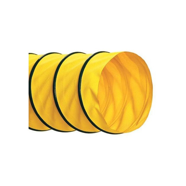 Hi-Tech Duravent Ducting Hose,6" ID x 25 ft. L,Neoprene 0615-0600-0574